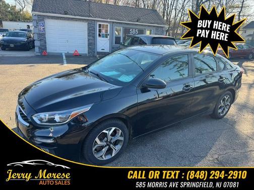 Aurora Black 2021 Kia Forte LXS