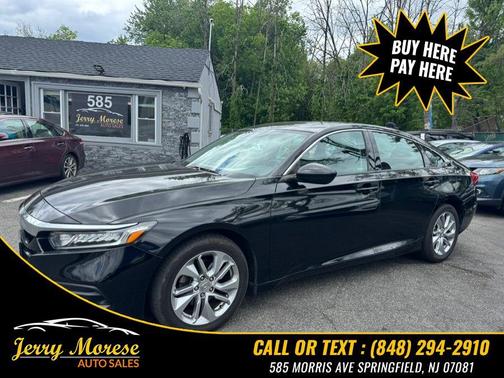 Crystal Black Pearl 2018 Honda Accord LX