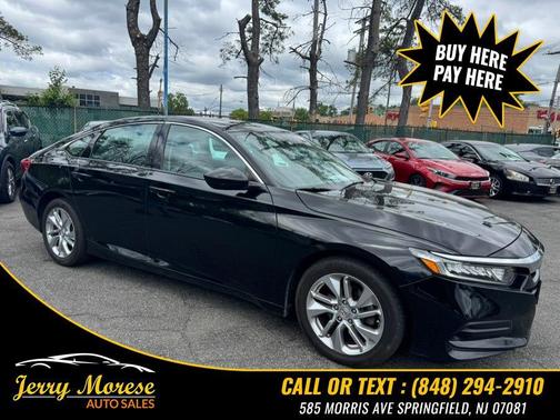 Crystal Black Pearl 2018 Honda Accord LX
