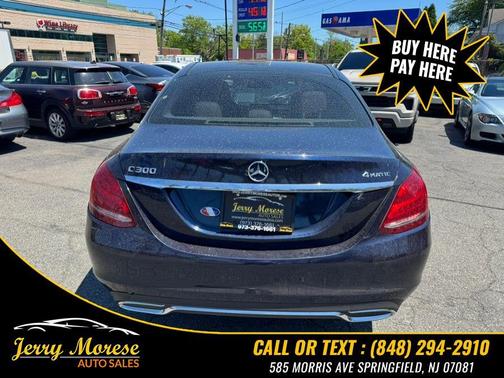Lunar Blue Metallic 2016 Mercedes-Benz C-Class C 300 4MATIC Luxury