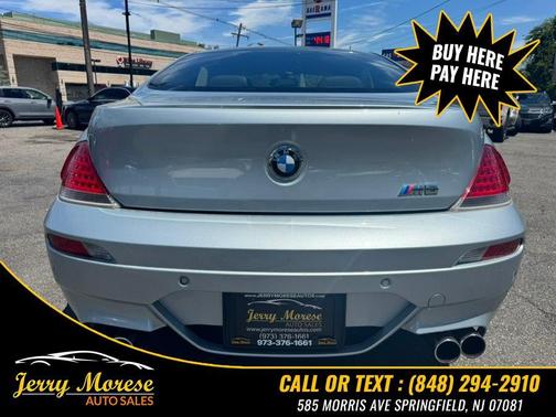 Silver Gray Metallic 2007 BMW M6 Base