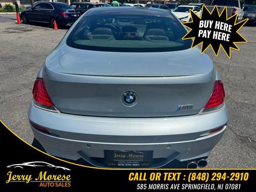 Silver Gray Metallic 2007 BMW M6 Base