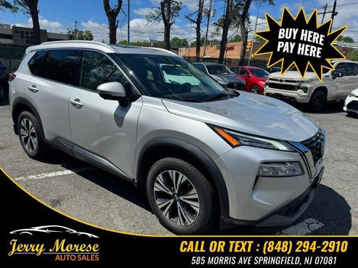 Brilliant Silver Metallic 2021 Nissan Rogue SV