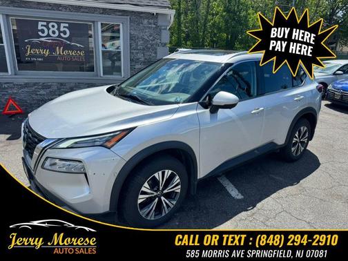 Brilliant Silver Metallic 2021 Nissan Rogue SV