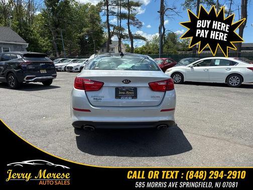 Bright Silver 2015 Kia Optima EX