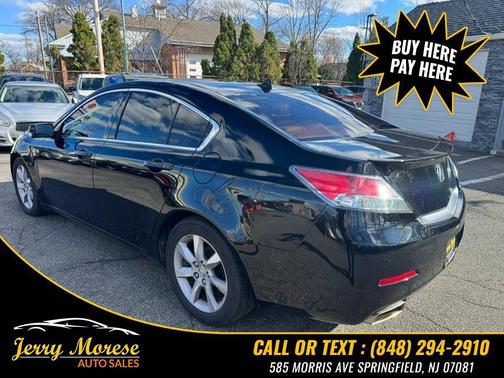 Crystal Black Pearl 2013 Acura TL Technology