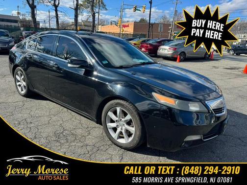 Crystal Black Pearl 2013 Acura TL Technology