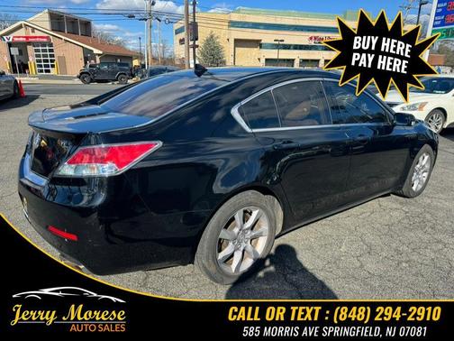 Crystal Black Pearl 2013 Acura TL Technology