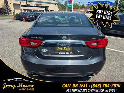 Storm Blue 2016 Nissan Maxima 3.5 SL
