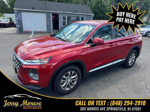 Scarlet Red 2019 Hyundai SANTA FE SE 2.4