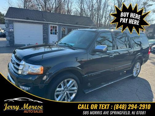 Tuxedo Black Metallic 2015 Ford Expedition EL Platinum
