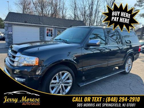 Tuxedo Black Metallic 2015 Ford Expedition EL Platinum