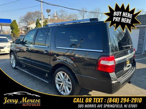 Tuxedo Black Metallic 2015 Ford Expedition EL Platinum
