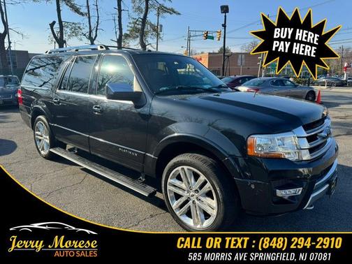 Tuxedo Black Metallic 2015 Ford Expedition EL Platinum