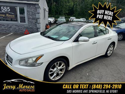 Winter Frost Pearl 2012 Nissan Maxima SV