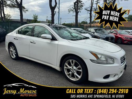 Winter Frost Pearl 2012 Nissan Maxima SV