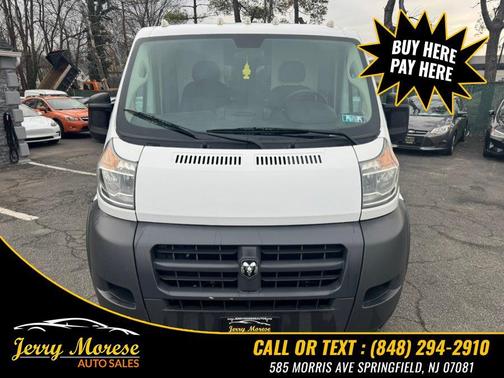 2018 RAM ProMaster 1500 Low Roof