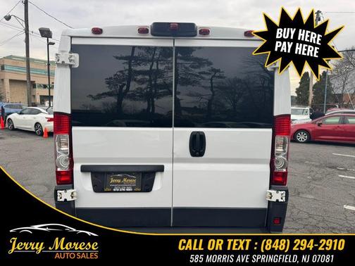 2018 RAM ProMaster 1500 Low Roof