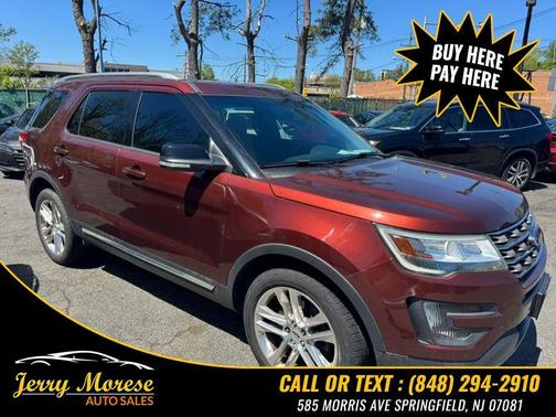 Ruby Red Metallic Tinted Clearcoat 2016 Ford Explorer XLT