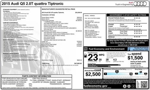 2015 Audi Q5 Premium Plus