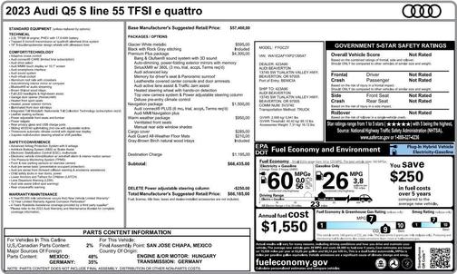 2023 Audi Q5 55 S line Premium Plus