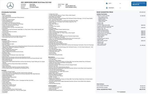 2021 Mercedes-Benz GLS 450 4MATIC