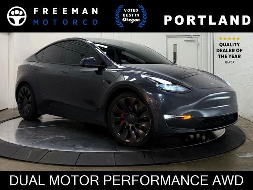 2023 Tesla Model Y Performance Autopilot Included Rear Cross Traffic Alert Park Distance Control Navigation Rear View Camera