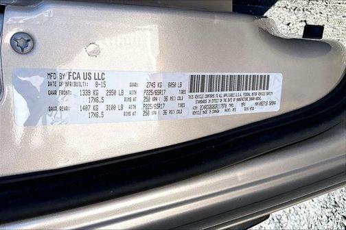 2016 Dodge Grand Caravan AVP/SE