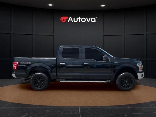 Shadow Black 2018 Ford F-150 XLT