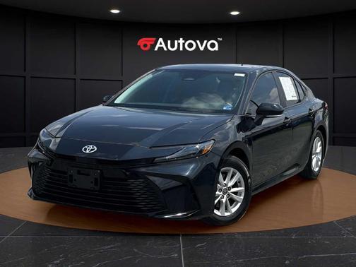Midnight Black Metallic 2025 Toyota Camry LE