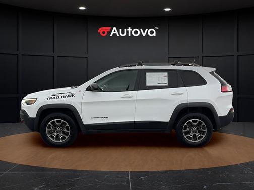 Bright White Clearcoat 2020 Jeep Cherokee Trailhawk
