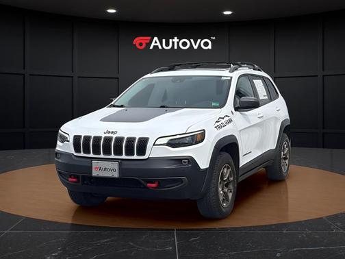 Bright White Clearcoat 2020 Jeep Cherokee Trailhawk