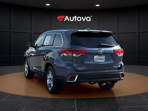 Shoreline Blue Pearl 2017 Toyota Highlander Limited