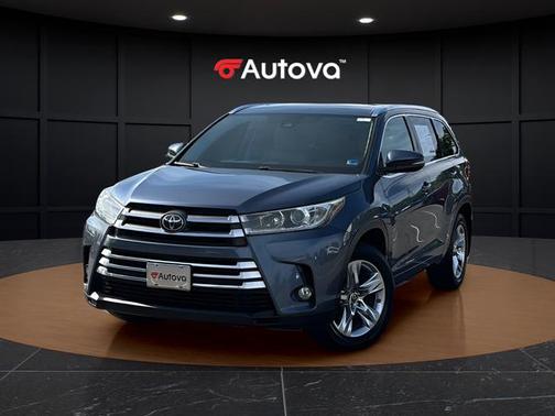 Shoreline Blue Pearl 2017 Toyota Highlander Limited