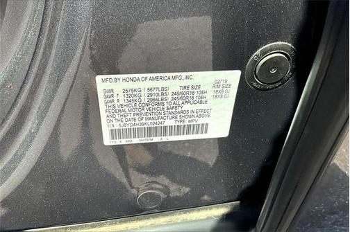 2019 Acura MDX 3.5L