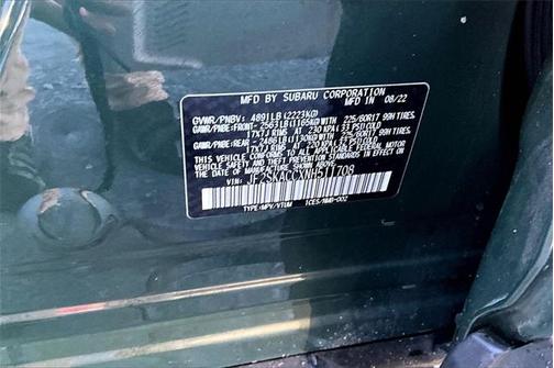 2022 Subaru Forester 