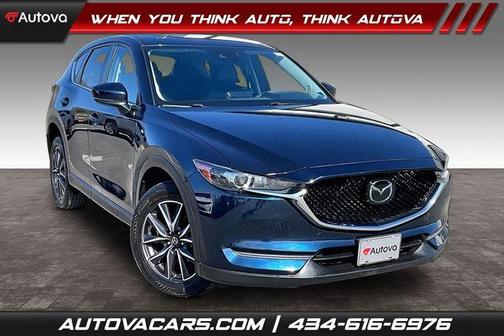 Deep Crystal Blue Mica 2018 Mazda CX-5 Touring SUV