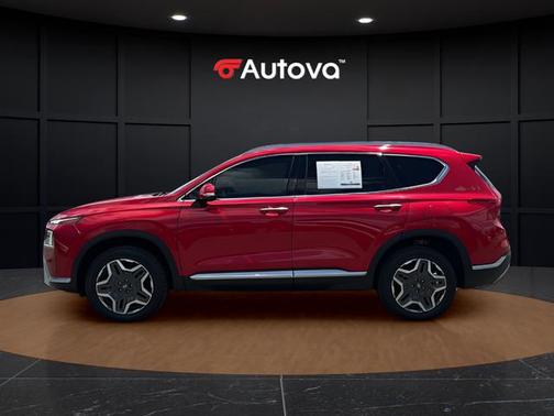 Calypso Red 2023 Hyundai SANTA FE HEV SEL Premium