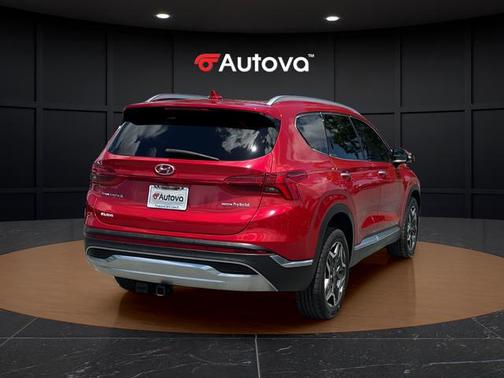 Calypso Red 2023 Hyundai SANTA FE HEV SEL Premium