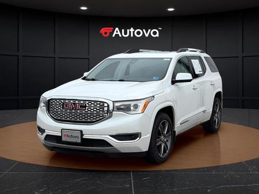 White Frost Tri-Coat 2017 GMC Acadia Denali