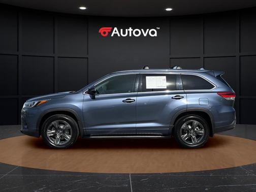 Shoreline Mist 2018 Toyota Highlander Limited Platinum