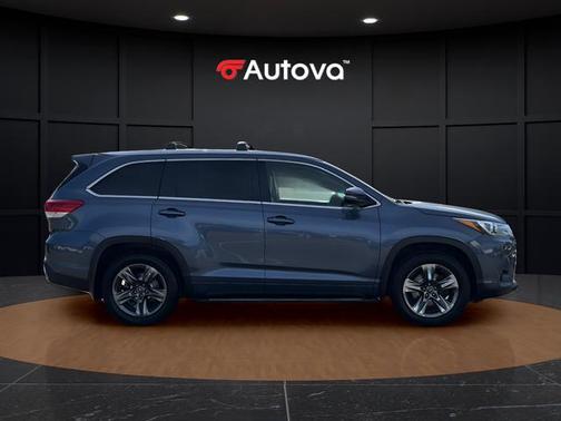 Shoreline Mist 2018 Toyota Highlander Limited Platinum