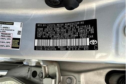 2020 Toyota Corolla SE