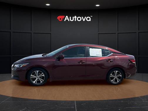Rosewood Metallic 2022 Nissan Sentra SV