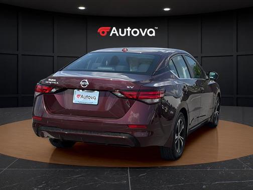 Rosewood Metallic 2022 Nissan Sentra SV