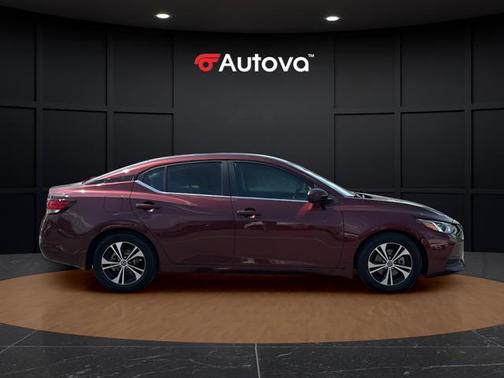 Rosewood Metallic 2022 Nissan Sentra SV