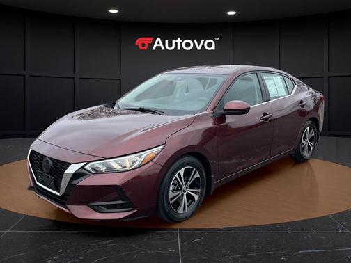 Rosewood Metallic 2022 Nissan Sentra SV