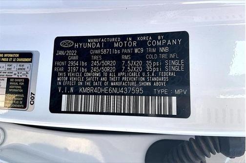 2022 Hyundai PALISADE SEL