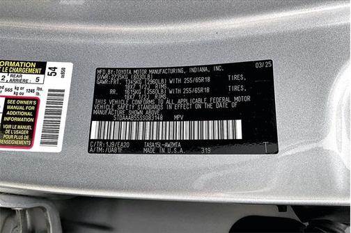 2025 Toyota Grand Highlander XLE