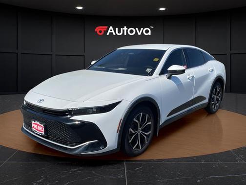 White 2023 Toyota Crown XLE